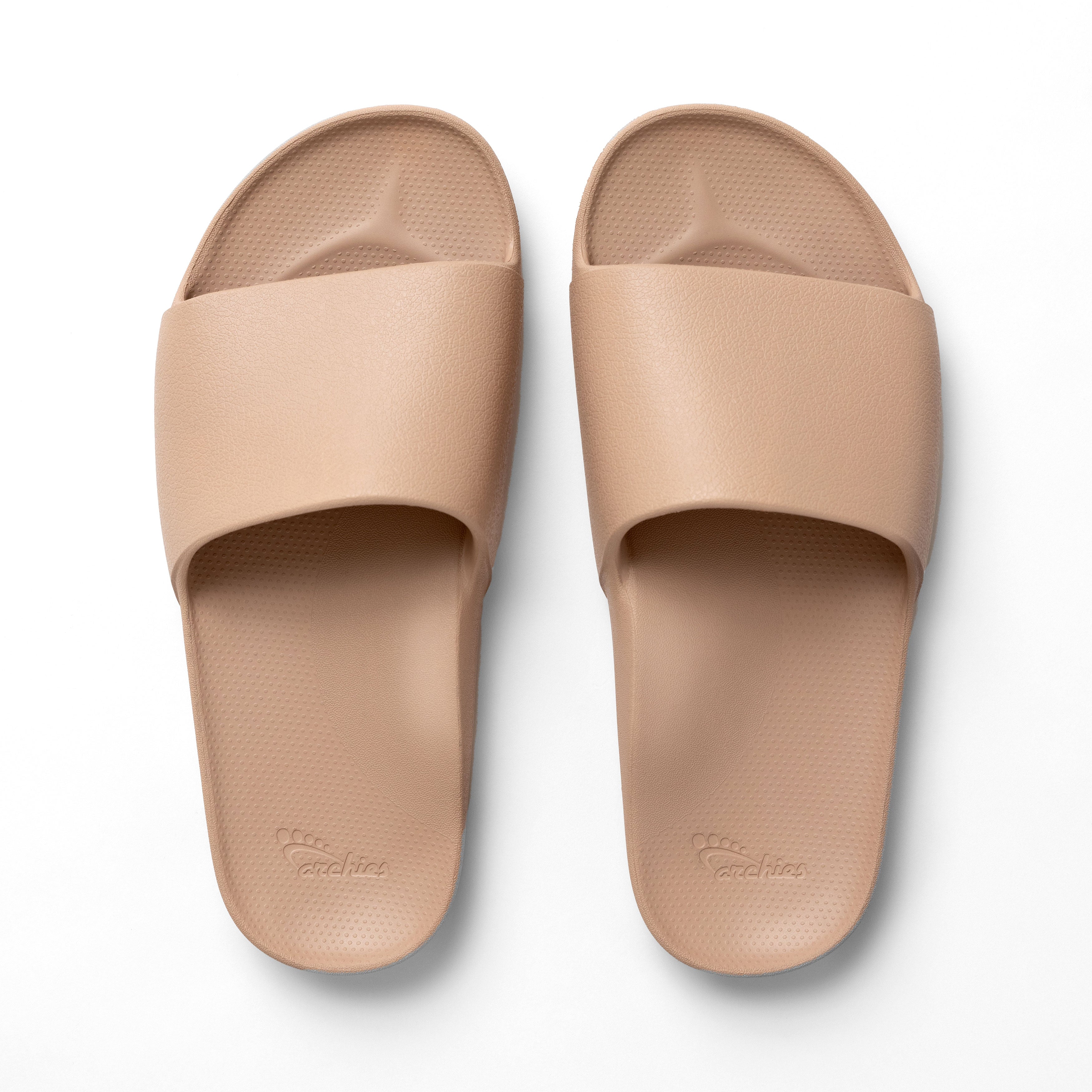 Tan Slides - Arch Support Slides – Archies Footwear Pty Ltd. | AU Wholesale